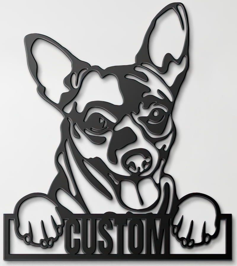 Load image into Gallery viewer, Custom Pup Metal Art β Chihuahua