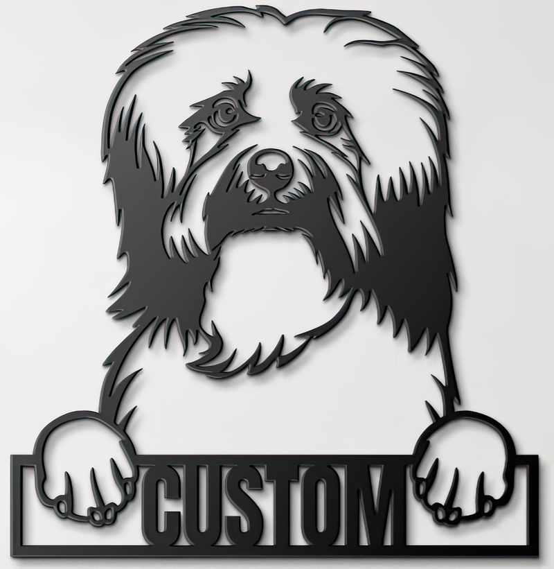 Load image into Gallery viewer, Custom Pup Metal Art β Havanese