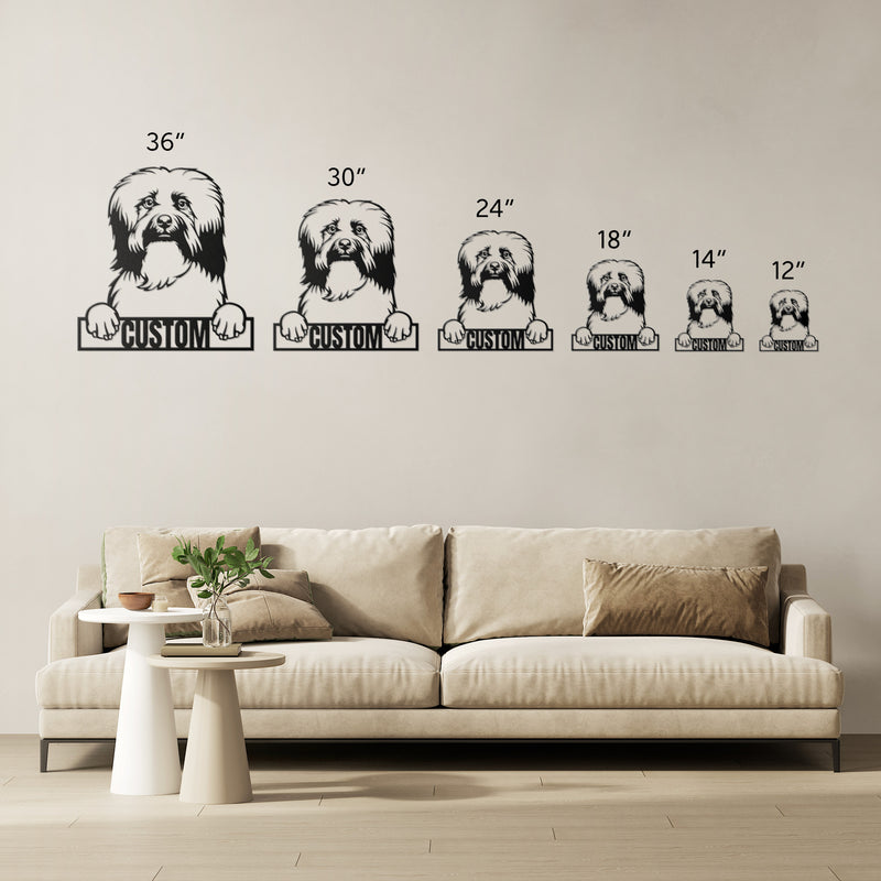 Load image into Gallery viewer, Custom Pup Metal Art β Havanese