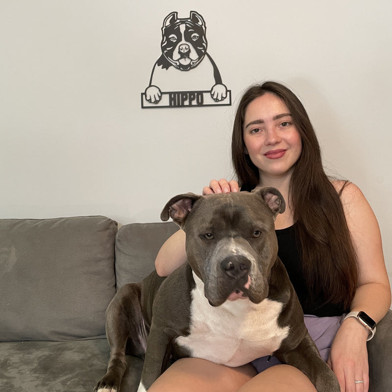 Load image into Gallery viewer, Custom Pup Metal Art