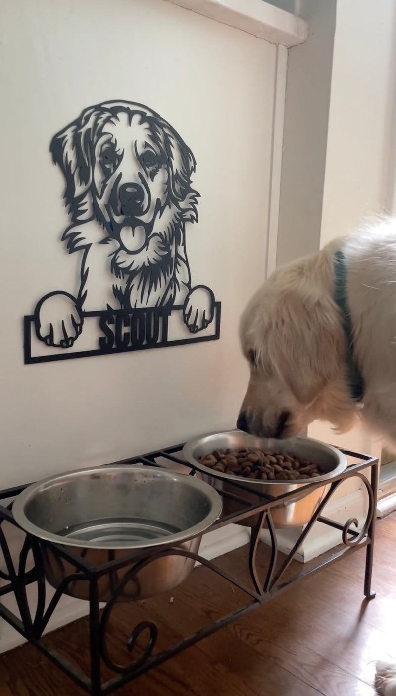 Load image into Gallery viewer, Custom Pup Metal Art