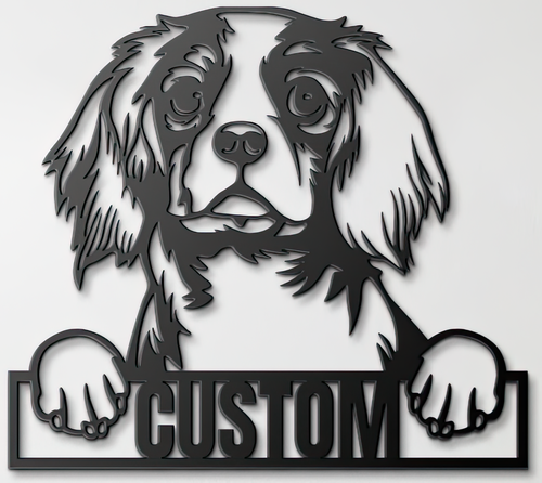 Custom Pup Metal Art – Cavalier King Charles Spaniel
