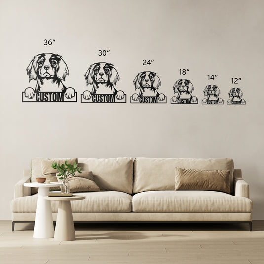 Custom Pup Metal Art – Cavalier King Charles Spaniel