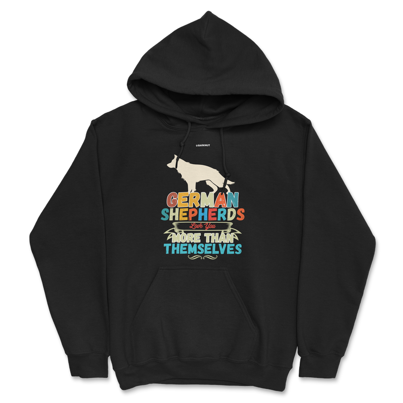 Load image into Gallery viewer, German Shepherd Loves You more Hoodie
