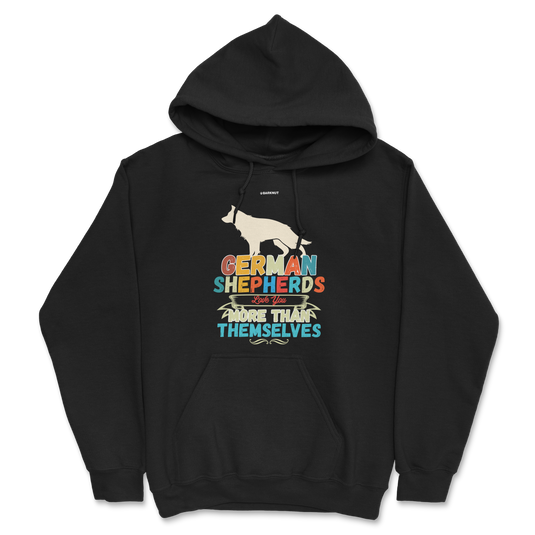 German Shepherd Loves You more Hoodie