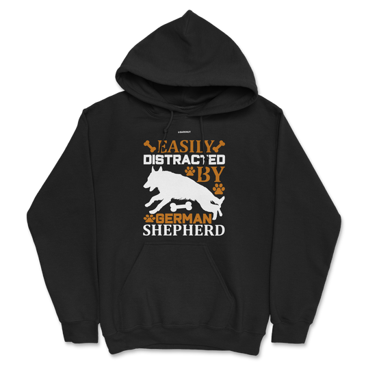 Easily Distracted By German Shepherd Hoodie