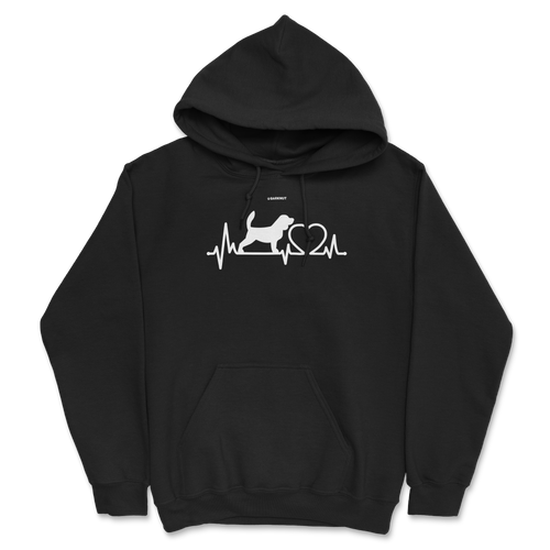 Dog Beagle Heartbeat Hoodie