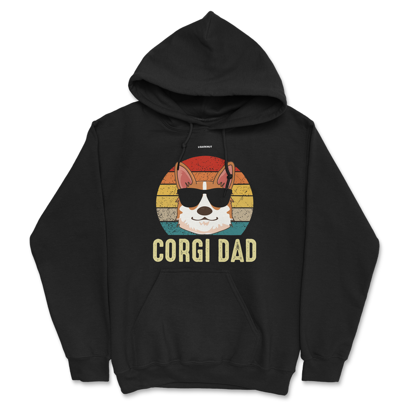 Load image into Gallery viewer, Sunglasses Corgi Dad Hoodie
