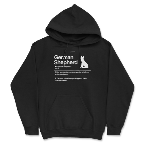 German Shepherd Definition Hoodie