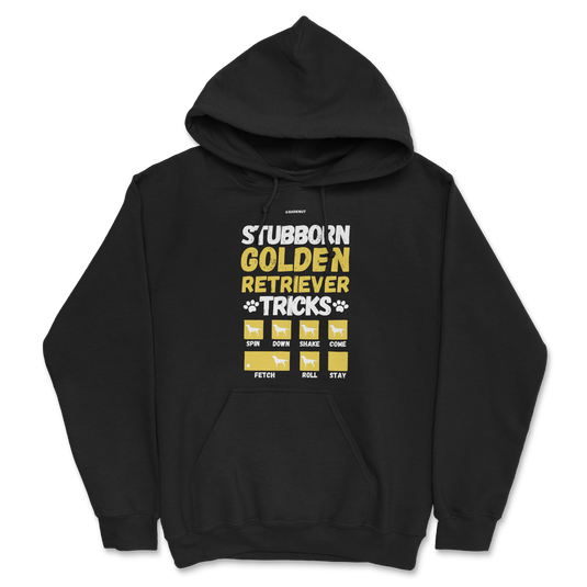 Stubborn Golden Retriever Tricks Hoodie