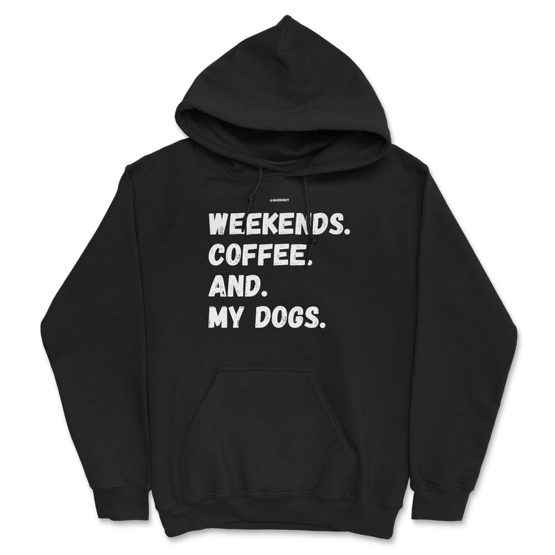 Load image into Gallery viewer, Weekends Coffee And My Dogs Hoodie
