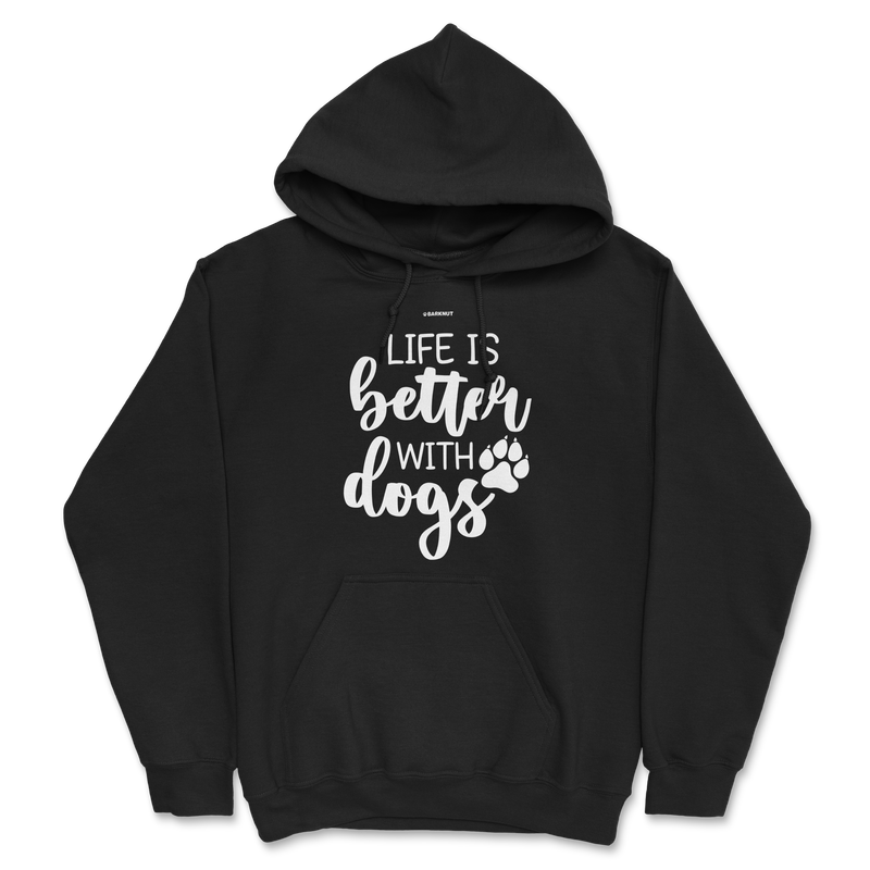 Load image into Gallery viewer, Life is Better With Dogs Hoodie
