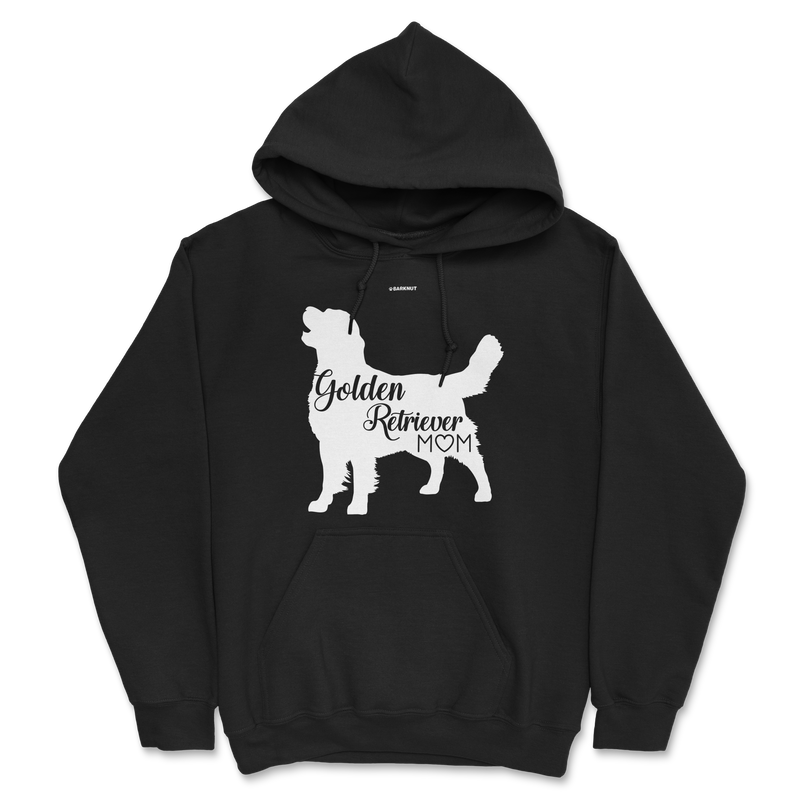 Load image into Gallery viewer, Golden Retriever Mom Black Hoodie
