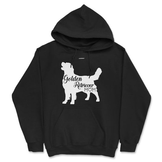 Golden Retriever Mom Black Hoodie