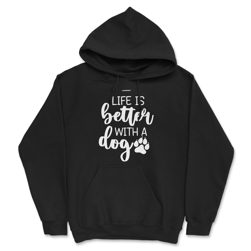 Load image into Gallery viewer, Life Is Better With A Dog Icon Hoodie
