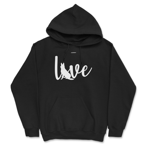 German Shepherd Love Hoodie