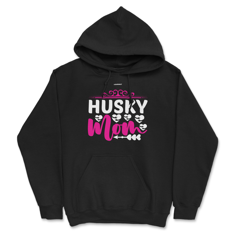 Load image into Gallery viewer, Husky Pink Mom Hoodie
