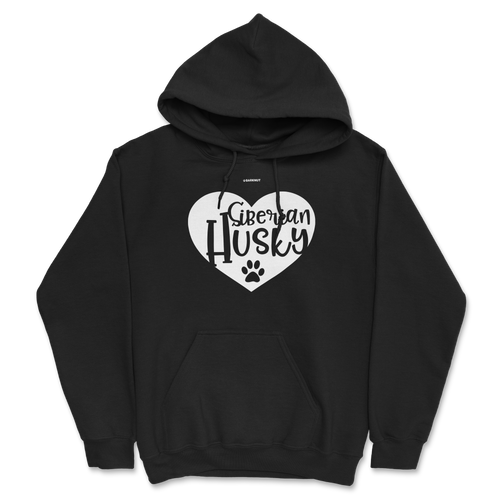 Heart Husky Hoodie