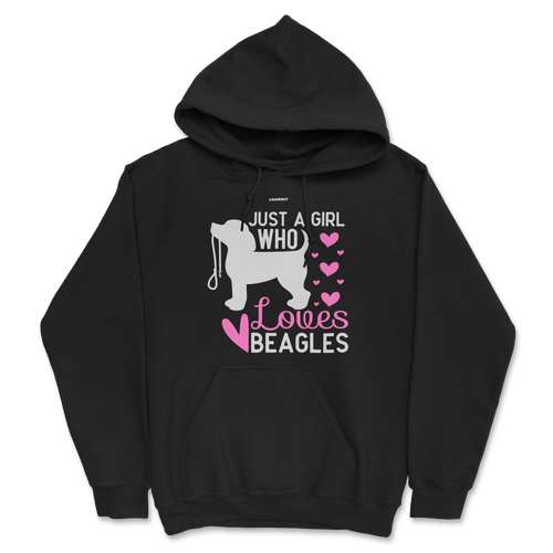 Just A Girl Who Loves Beagles Hoodie