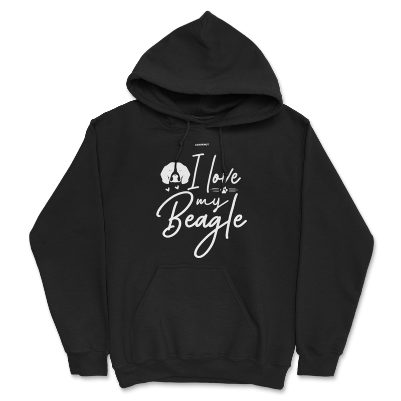 Load image into Gallery viewer, I Love My Beagle Hoodie
