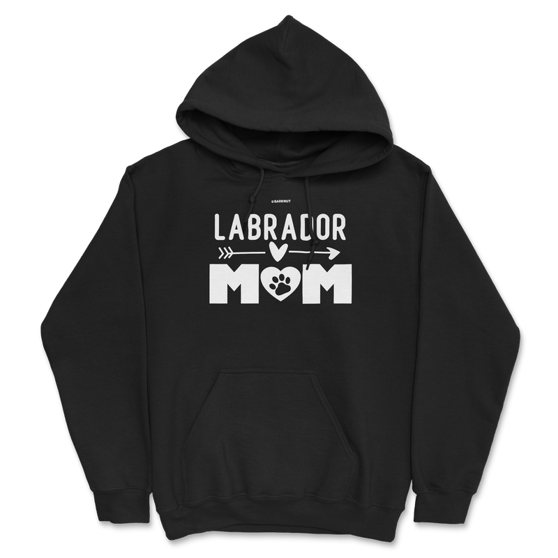 Load image into Gallery viewer, Labrador Mom Heart Hoodie
