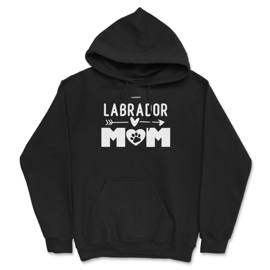 Labrador Mom Heart Hoodie