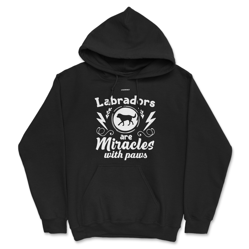 Load image into Gallery viewer, Labradors Are Miracles With Paws Hoodie
