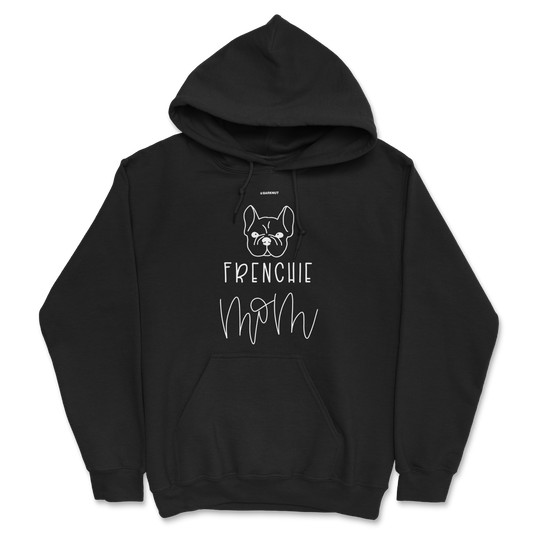 Frenchie Mom Cursive Hoodie