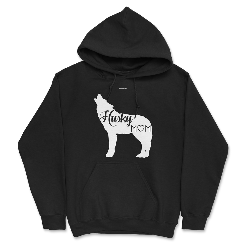 Load image into Gallery viewer, Husky Mom Silhouette Hoodie
