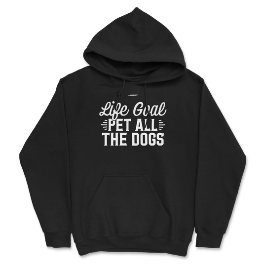 Life Goal Pet All The Dogs Hoodie