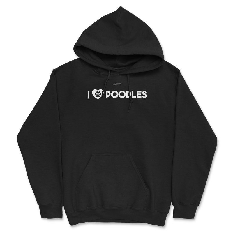 Load image into Gallery viewer, I Love Poodles Hoodie
