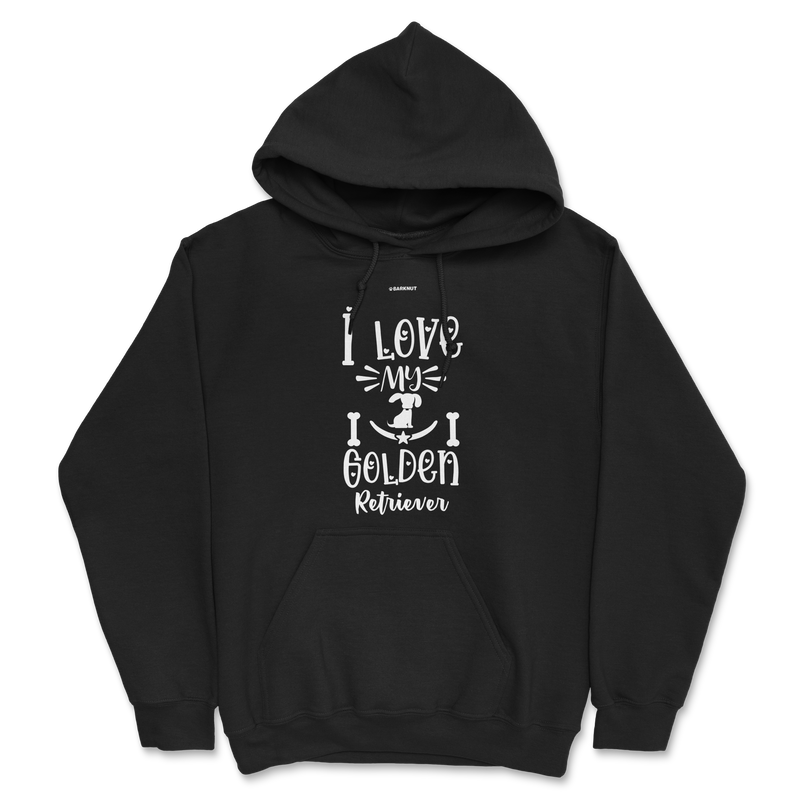 Load image into Gallery viewer, I Love My Golden Retriever Hoodie
