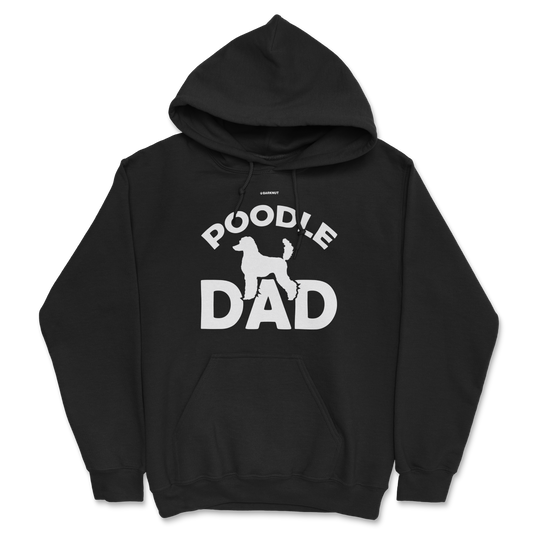 Poodle Dad Silhouette Hoodie