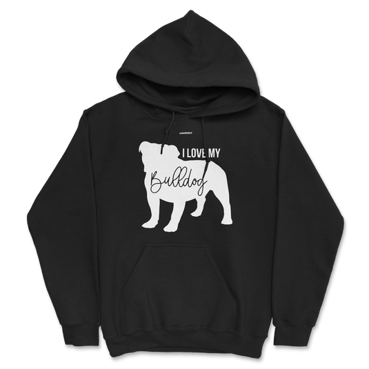 I Love My French Bulldog Hoodie