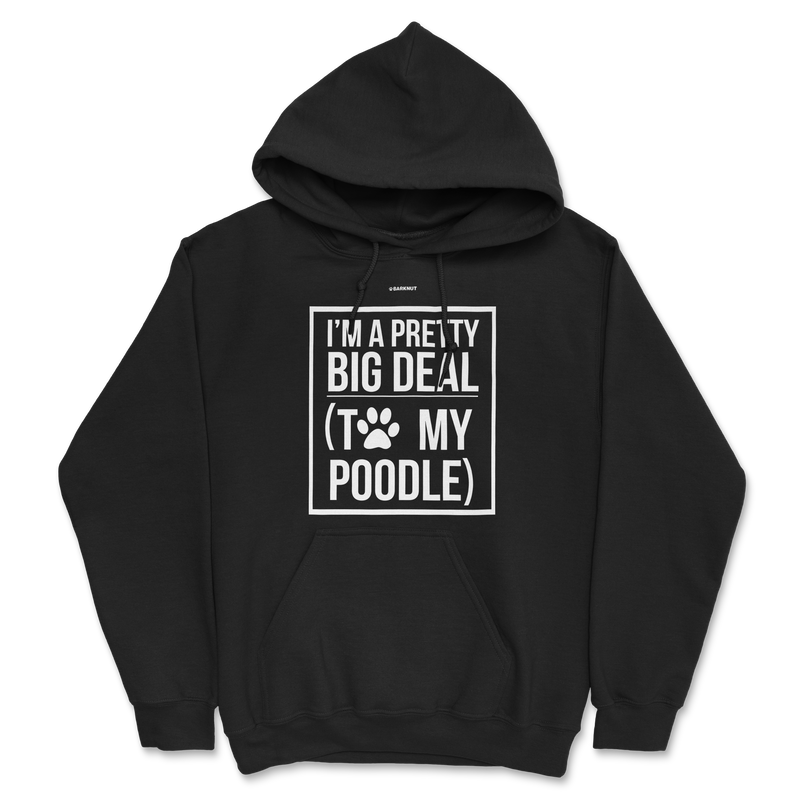 Load image into Gallery viewer, I&#39;m A Pretty Big Deal To My Poodle Hoodie
