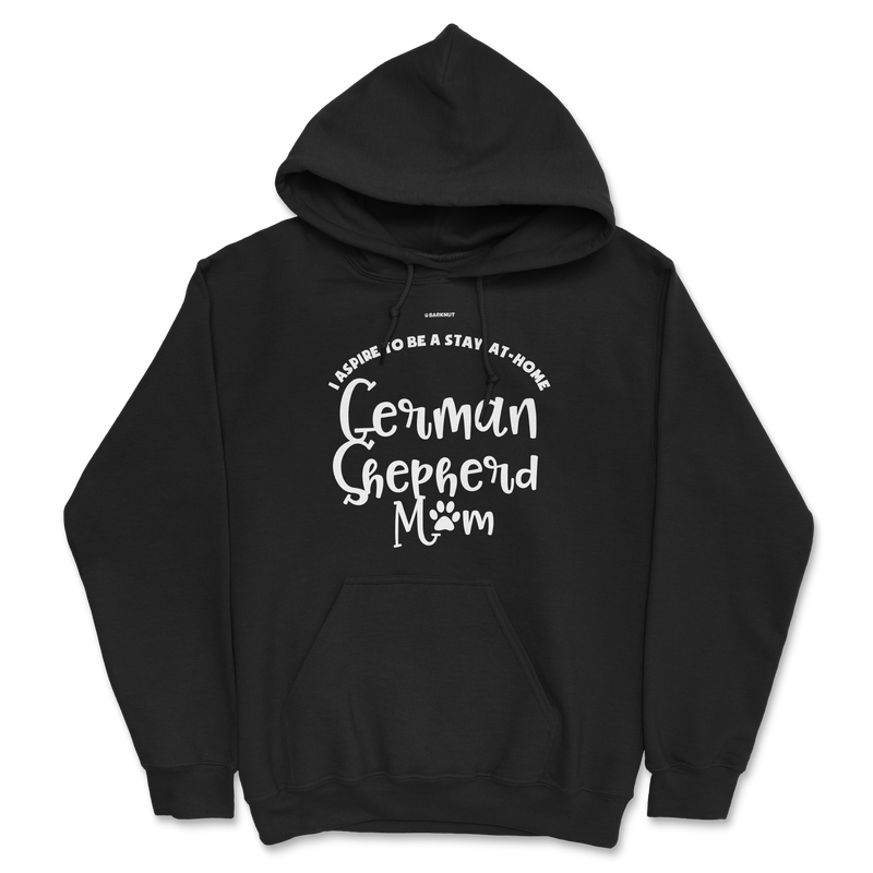 Load image into Gallery viewer, I Aspire To Be a Stay At Home German Shepherd Mom Hoodie
