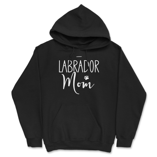 Labrador Mom Paw Print Hoodie