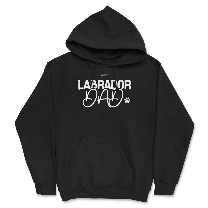 Load image into Gallery viewer, Labrador Dad Paw Print Hoodie
