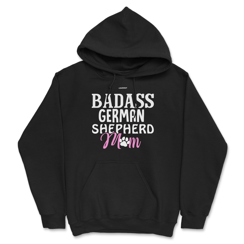 Load image into Gallery viewer, Badass German Shepherd Mom Hoodie
