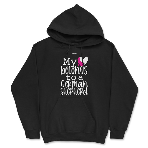 My Heart Belongs to A German Shepherd Hoodie