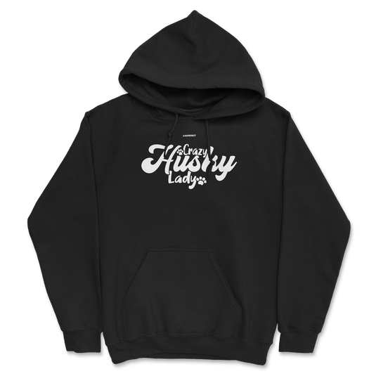 Crazy Husky Lady Hoodie