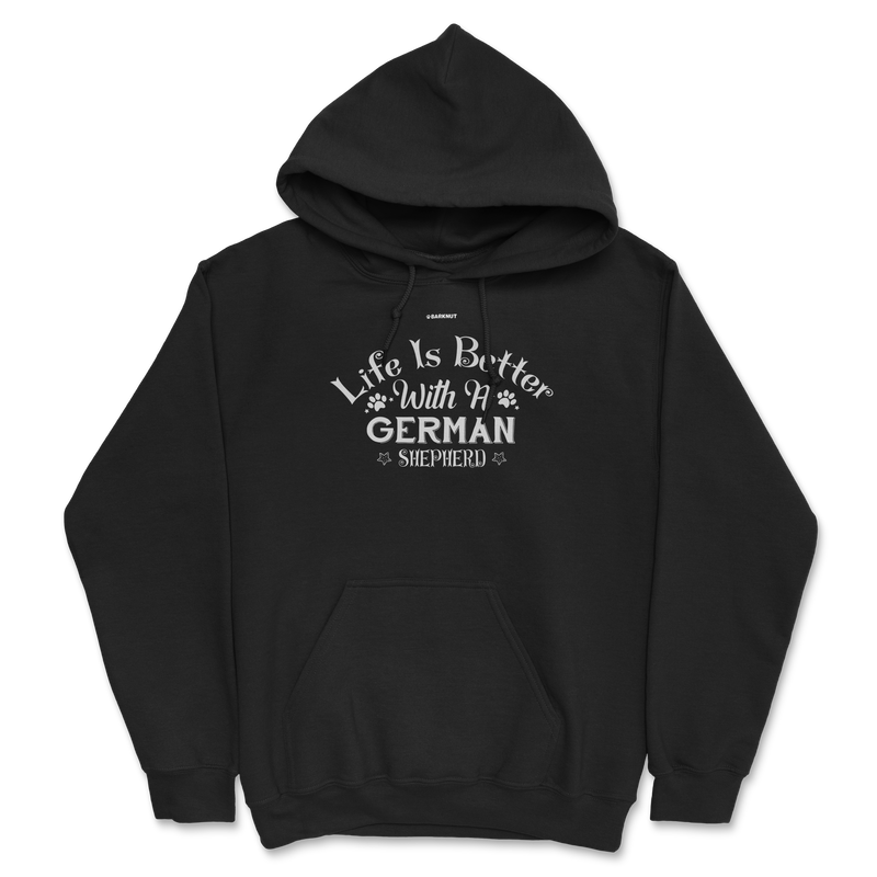 Load image into Gallery viewer, Life is Better With A German Shepherd Hoodie
