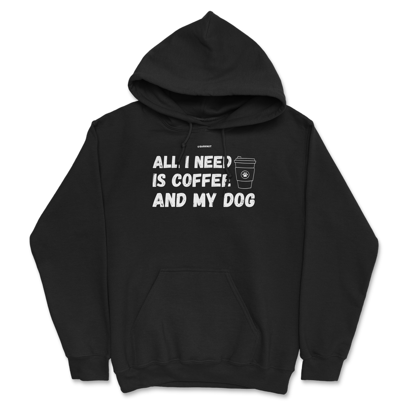 Load image into Gallery viewer, All I Need Is Coffee And My Dog Hoodie
