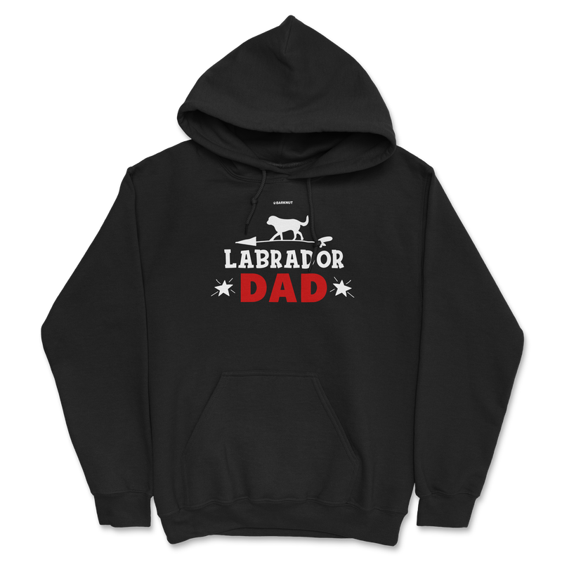 Load image into Gallery viewer, Labrador Dad Red Hoodie
