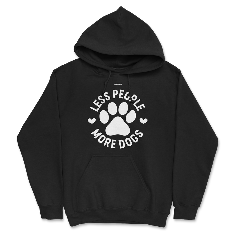 Load image into Gallery viewer, Less People More Dogs Hoodie
