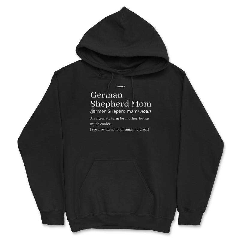 Load image into Gallery viewer, German Shepherd Mom Definition Hoodie
