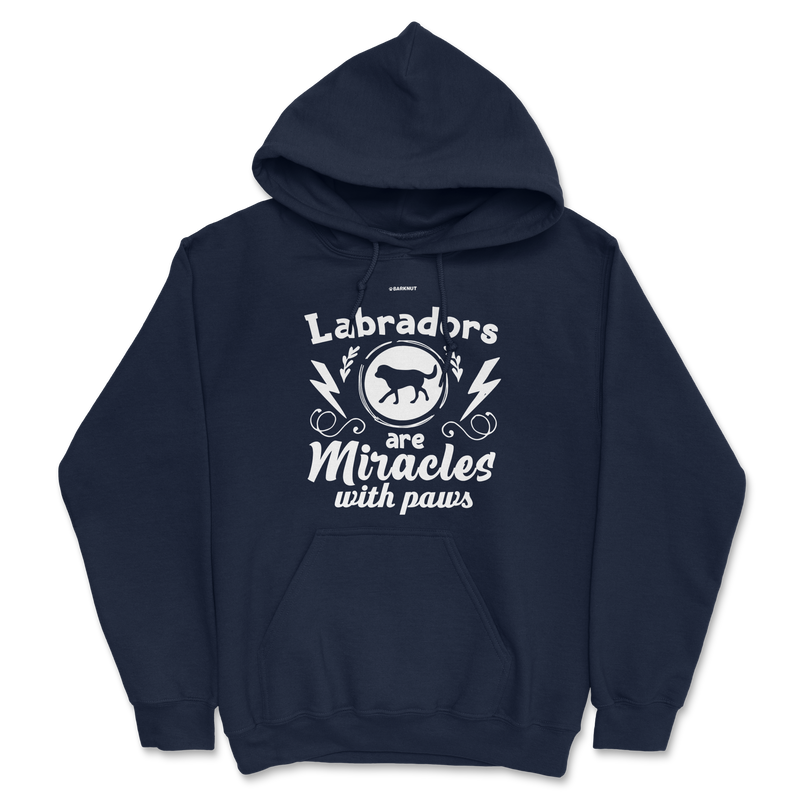 Load image into Gallery viewer, Labradors Are Miracles With Paws Hoodie
