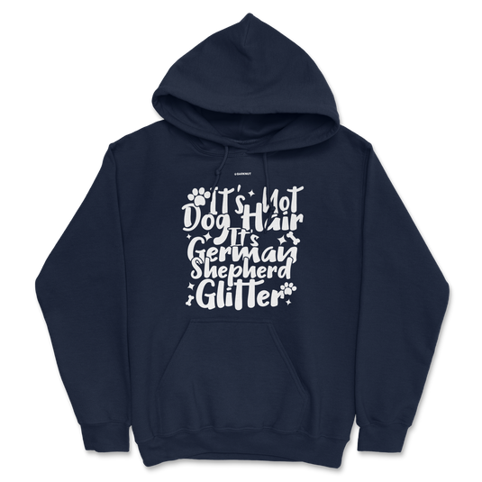 German Shepherd Glitter Hoodie