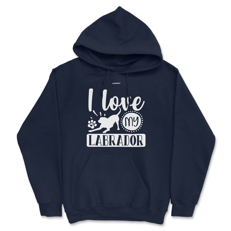 Load image into Gallery viewer, I Love My Labrador Hoodie
