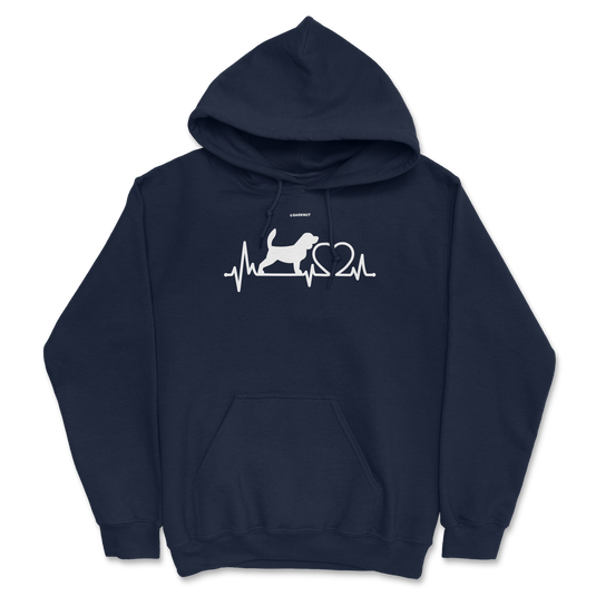 Dog Beagle Heartbeat Hoodie